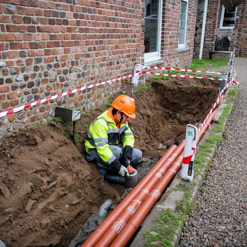 Domestic drainage works by LLT Civils